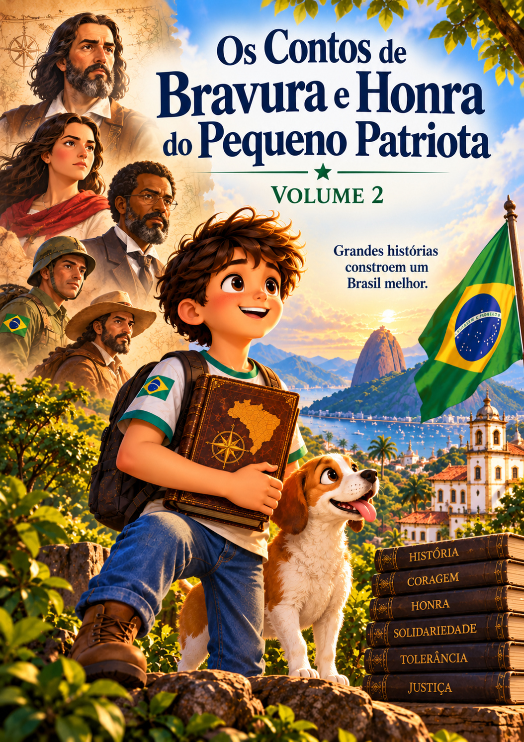 E-Book - Os contos de Bravura e Honra do Pequeno Patriota - Volume 2